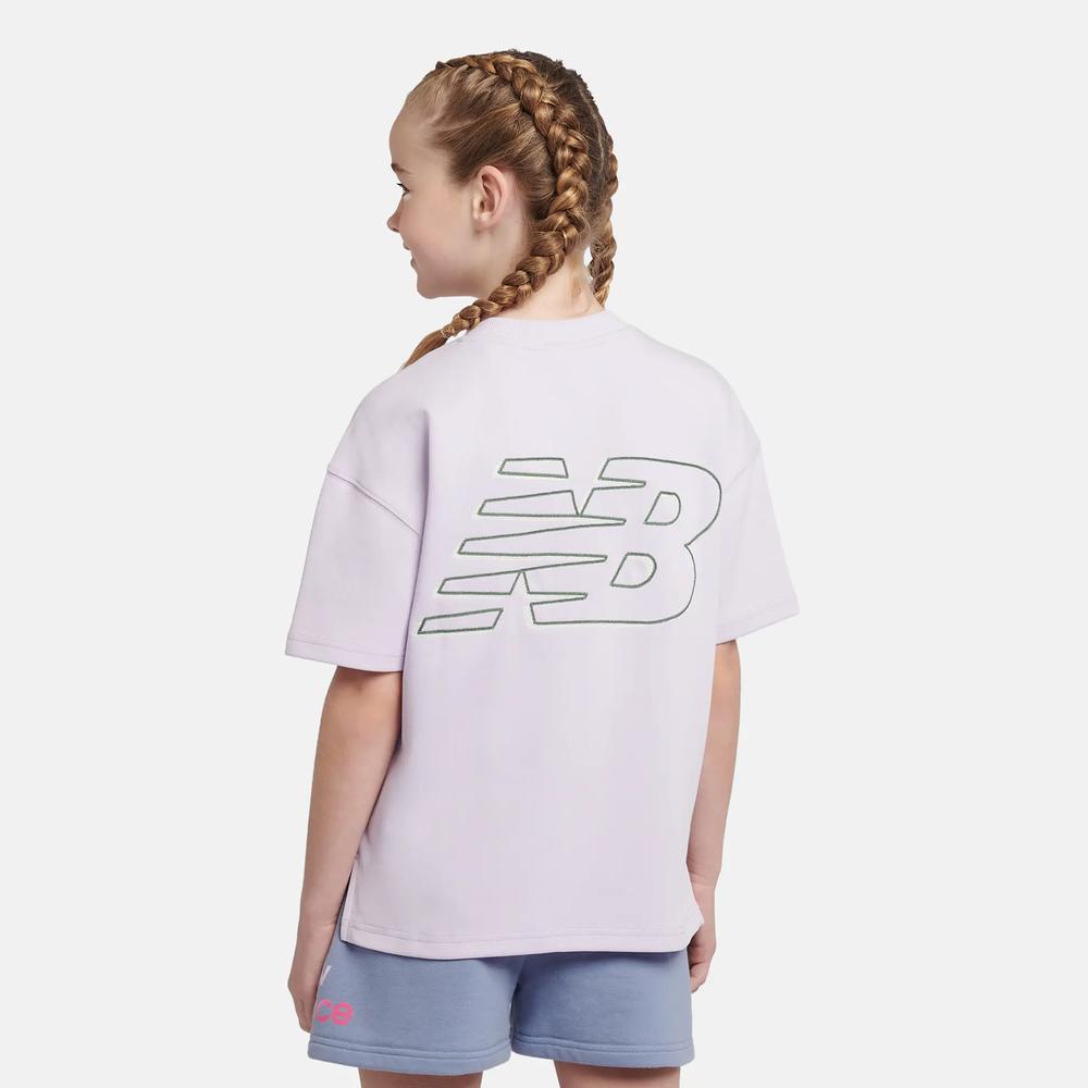Tričko detské New Balance LAKG0135RIG - fialové