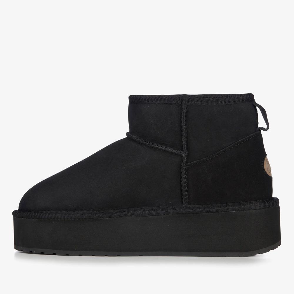 Topánky Emu Australia Stinger Micro Flatform W13082BLAK - čierne
