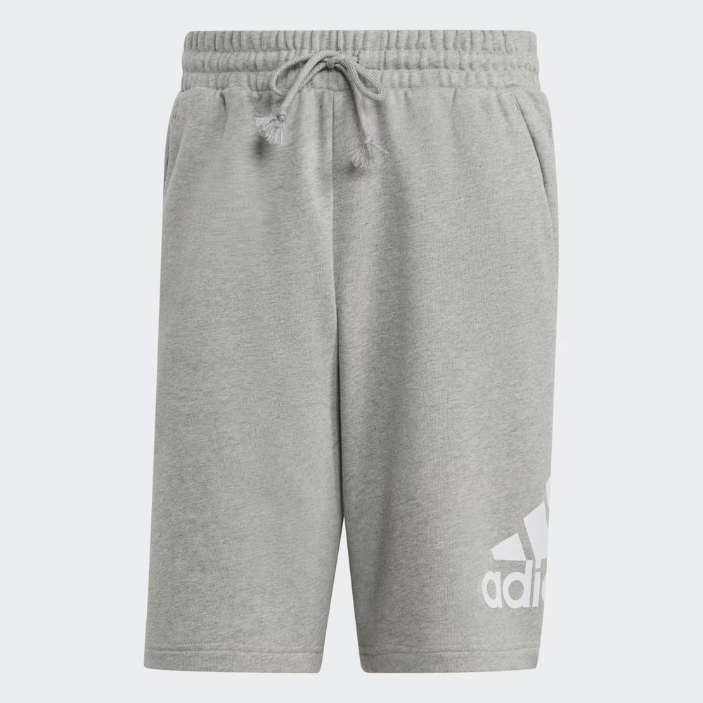 Šortky adidas adidas Essentials Big Logo French Terry IC9403 - šedý
