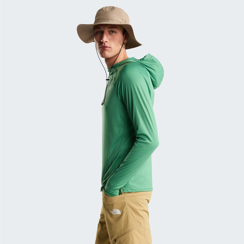 Pánske blúza The North Face Sunriser Hoodie 0A8BN8G571 - zelené