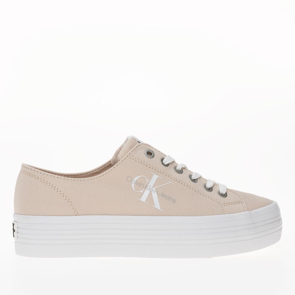 Topánky Calvin Klein Vulc Flatform Essential Mono YW0YW01030-0JZ - ružové