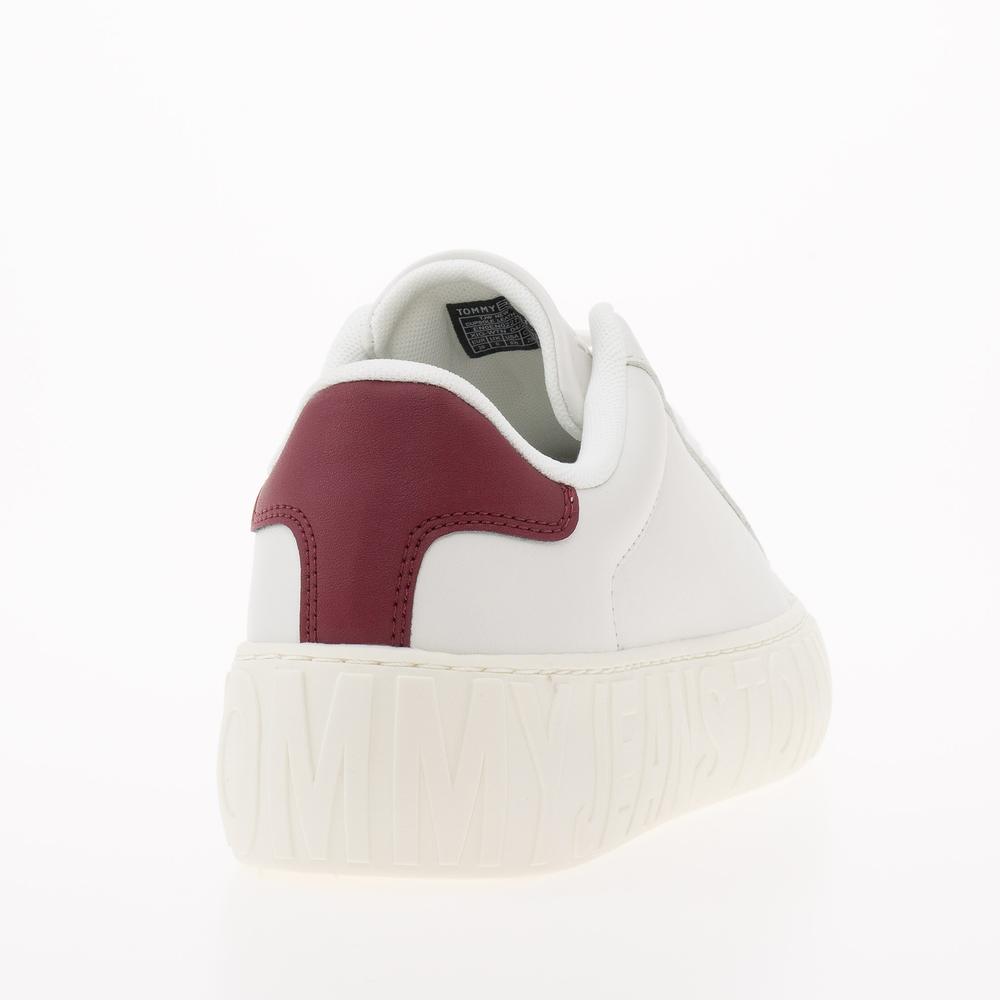 Topánky Tommy Jeans TJW New Cupsole Leath LC EN0EN02273-YBL - biele