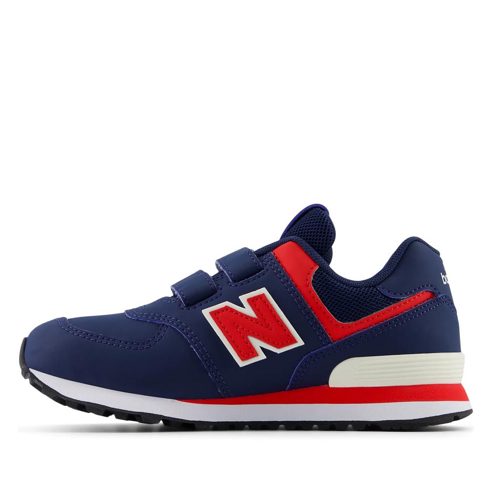 Detské topánky New Balance PV574KIK - tmavomodré