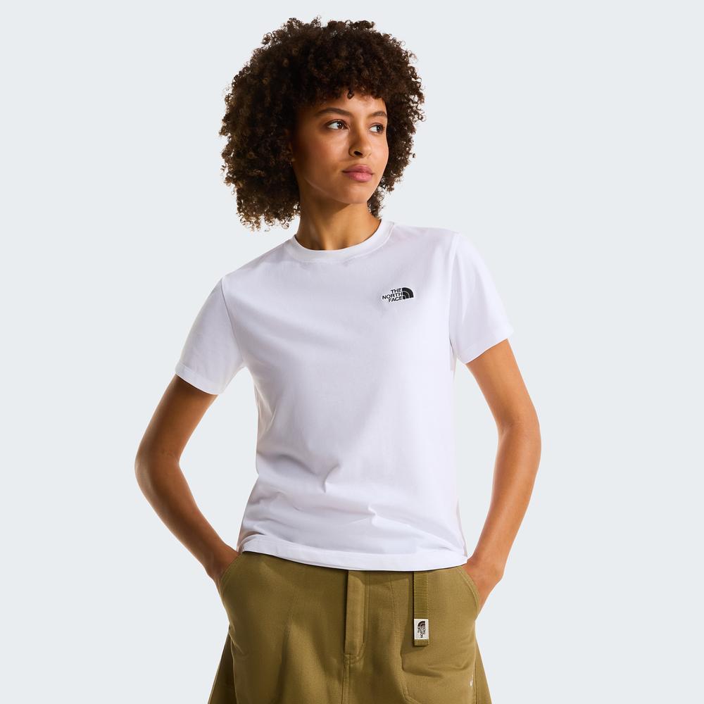 Dámská tričko The North Face Evolution Simple Dome 0A8FX7FN41 - biele