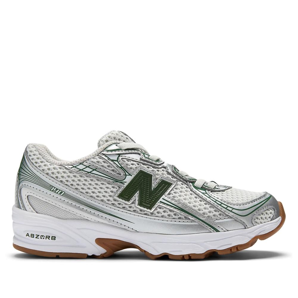Detské topánky New Balance PZ740SF - strieborné
