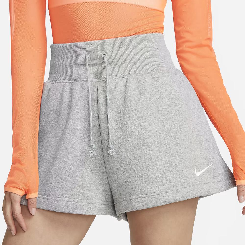 Dámske Šortky Nike Sportswear Phoenix Fleece FD1409-063 -šedý