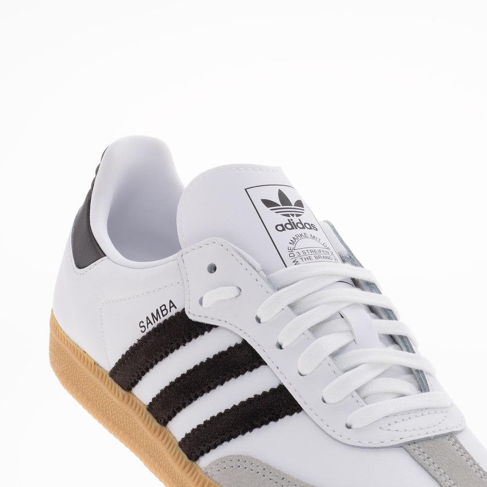 Detské topánky adidas Originals Samba OG J JQ2020 - biele