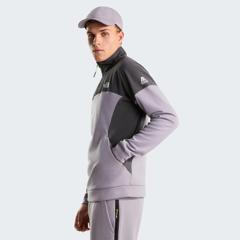 Mužský blúza The North Face 1/4 Mountain Athletics 0A8G8JGOJ1 - šedý