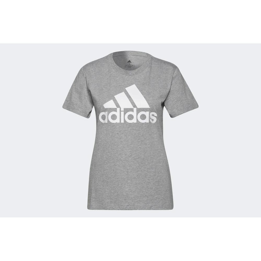 Tričko adidas Loungewear Essentials Logo Tee H07808 - šedý