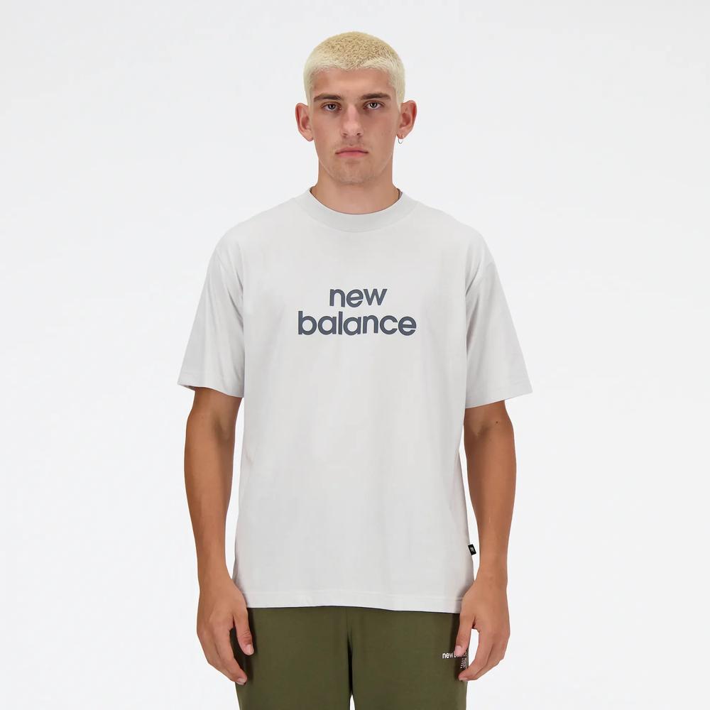 Pánske tričko New Balance MT41582GYM - šedý