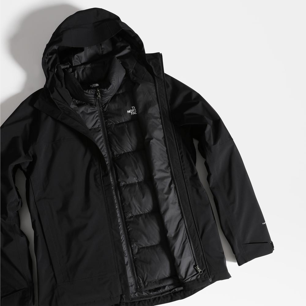 Bunda The North Face Mountain Light Futurelight Triclimte 0A4R2IKX71 - čierne
