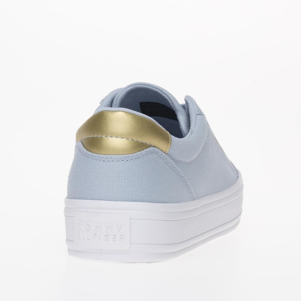 Topánky Tommy Hilfiger Essential Vulc Canvas FW0FW07682-C1O - modré
