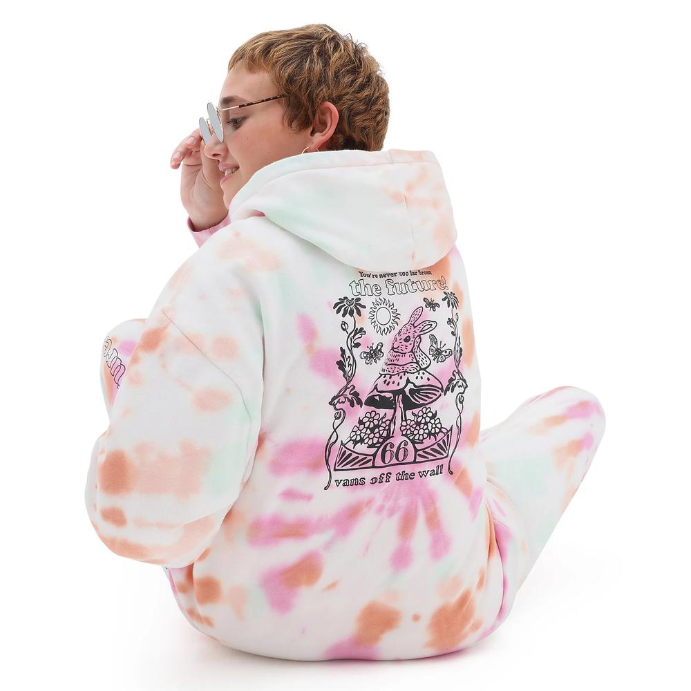Blúza Vans Resort Wash Pullover VN00045RWHT1 - biele