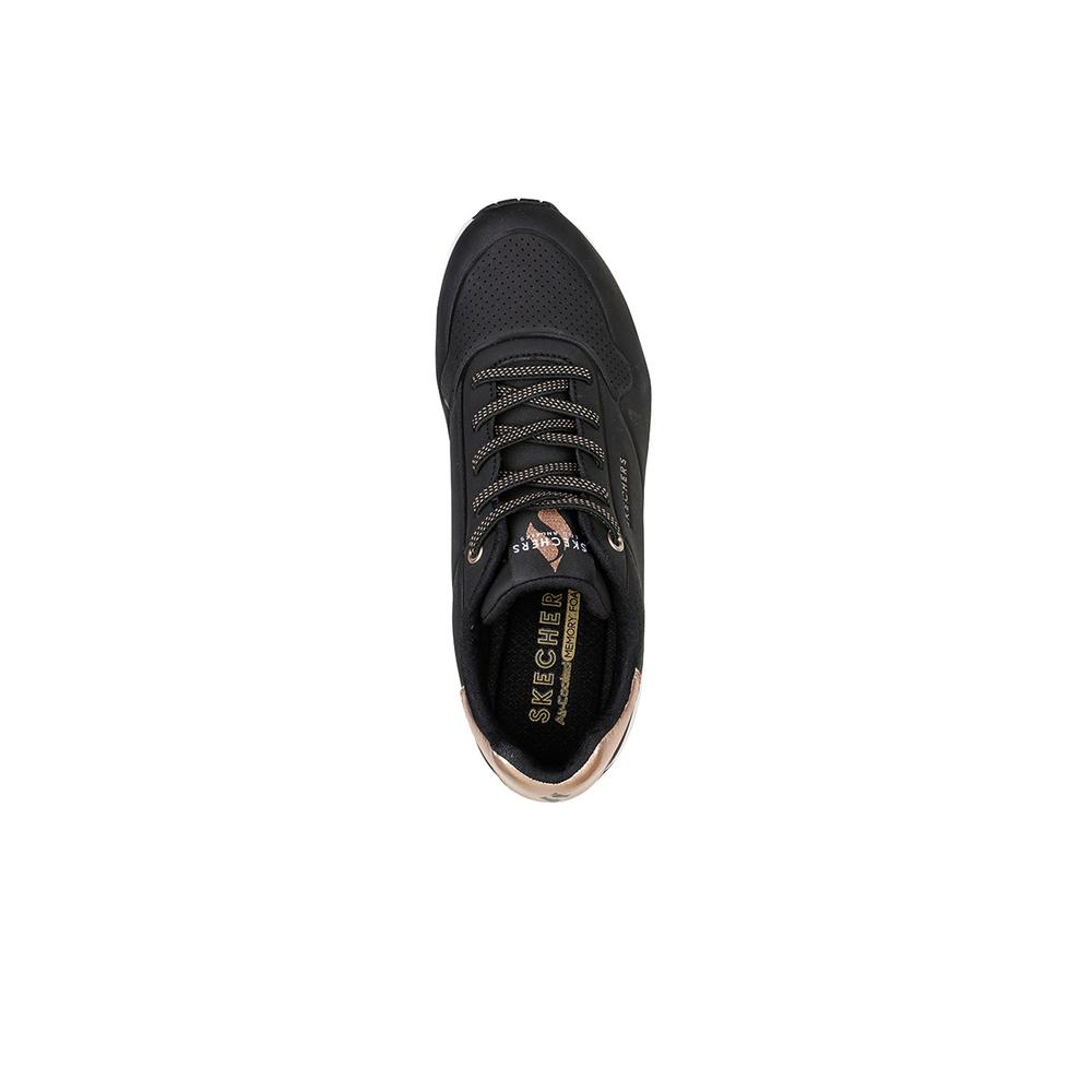 Topánky Skechers Uno Shimmer Away 155196BLK - čierne