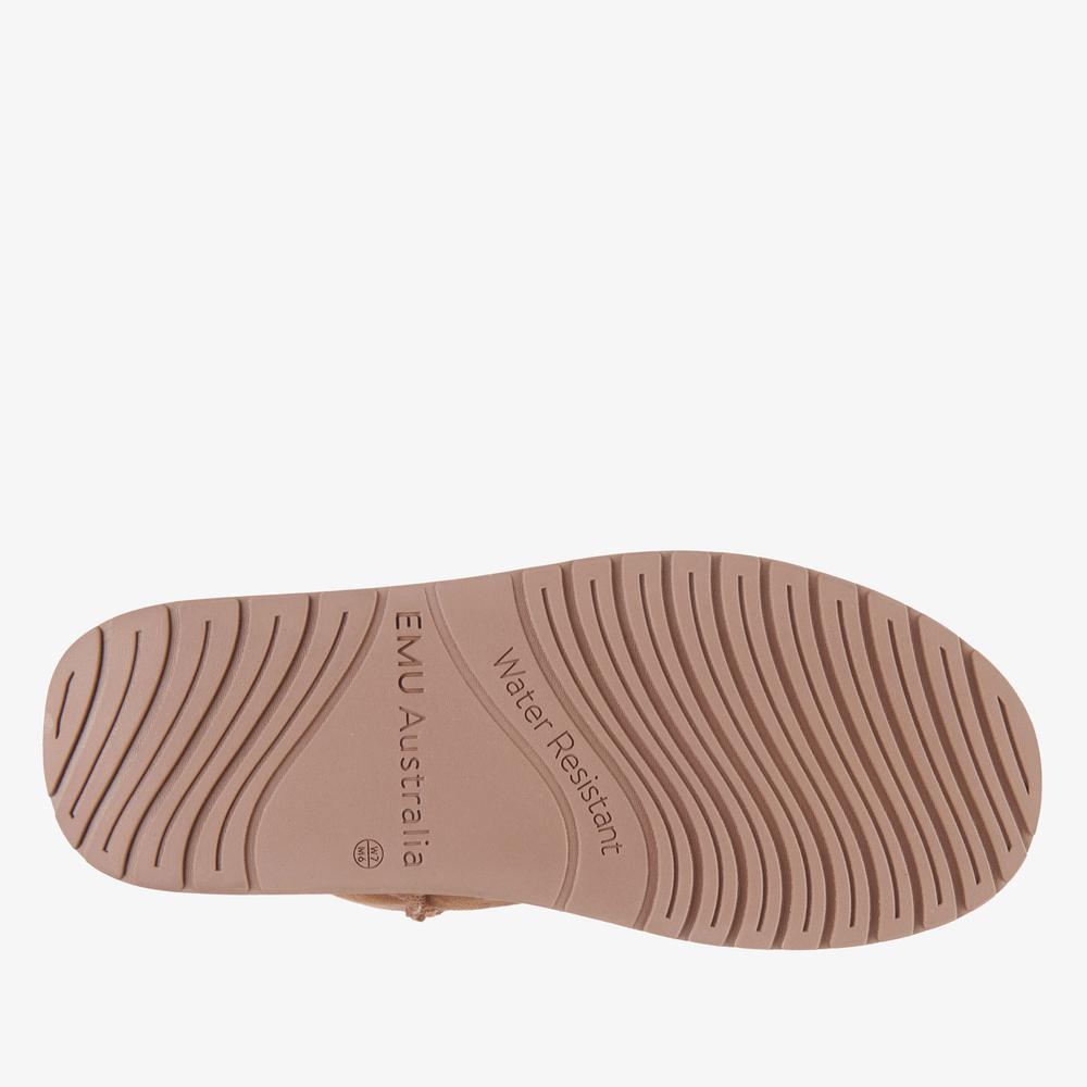 Topánky Emu Australia Stinger Micro Flatform W13082CHES - hnedé