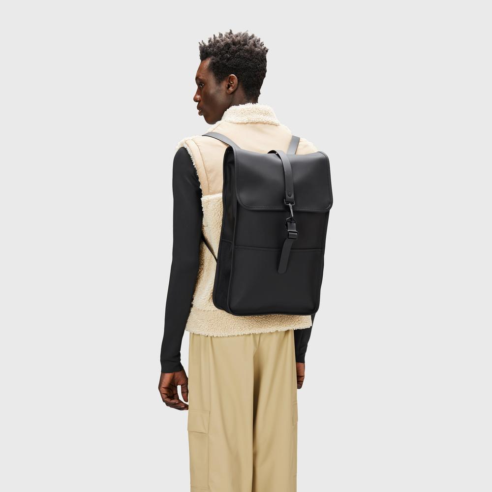 Ruksak Rains Backpack W3 13000-01 - čierne