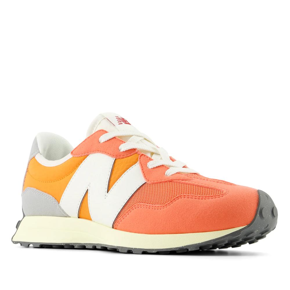 Detské topánky New Balance GS327RF - pomarančové
