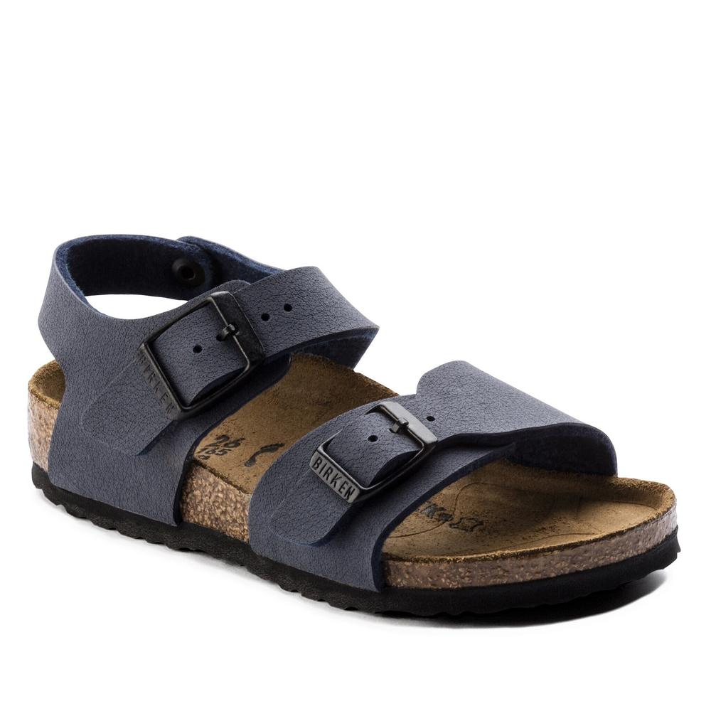 Detské sandále Birkenstock New York 87773 - tmavomodré