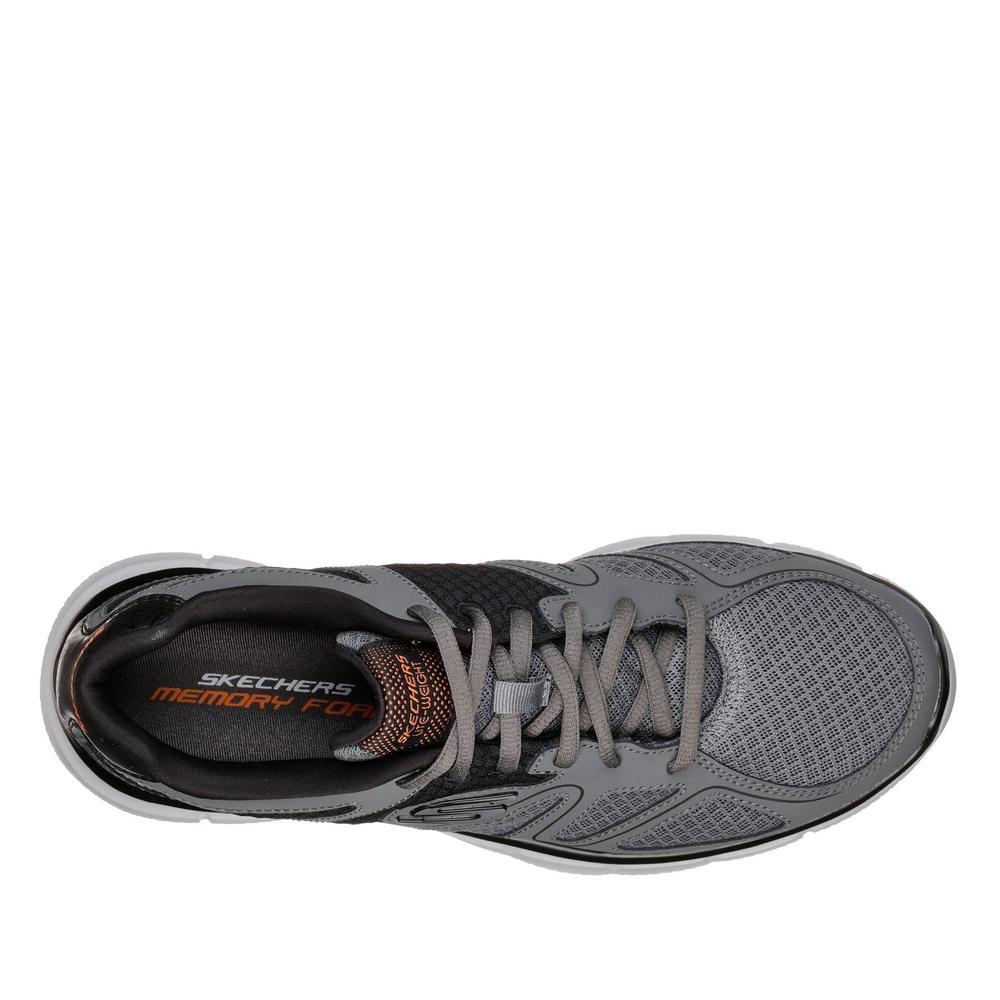 Topánky pánske Skechers Verse Flash Point 58350CCOR - šedý