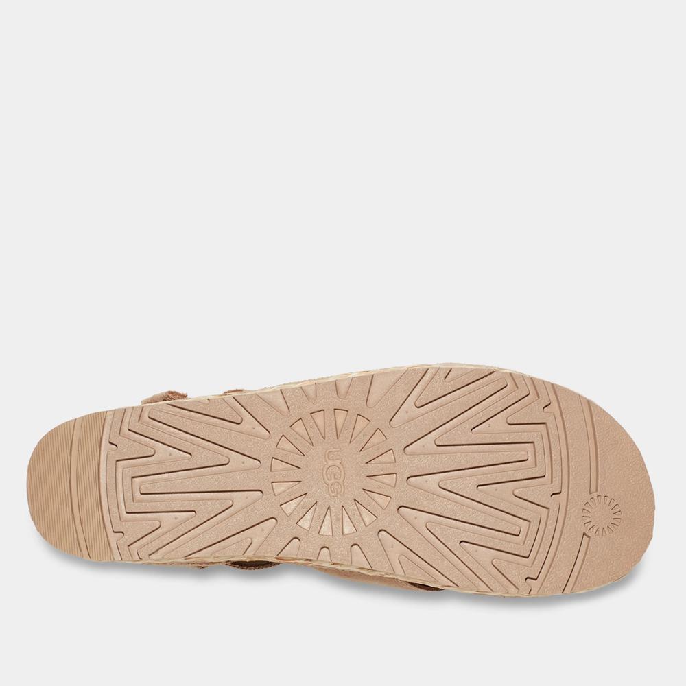 Sandále Ugg Aubrey Platform Sandal 1152711-SAN - béžové