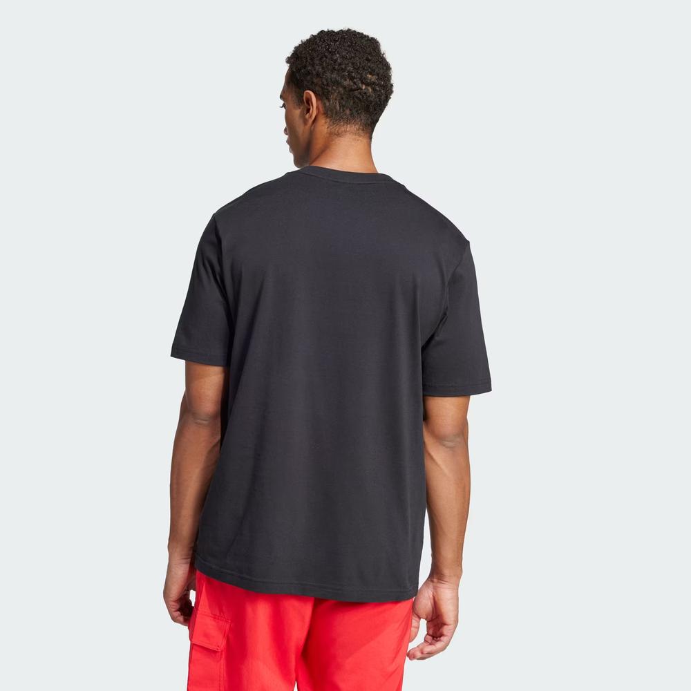 Tričko pánske adidas Sportswear Essentials Linear Single JE8993 - čierne