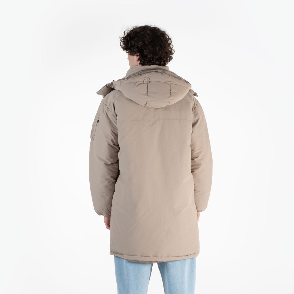 Bunda Alpha Industries Puffer Parka 148124142 - béžové