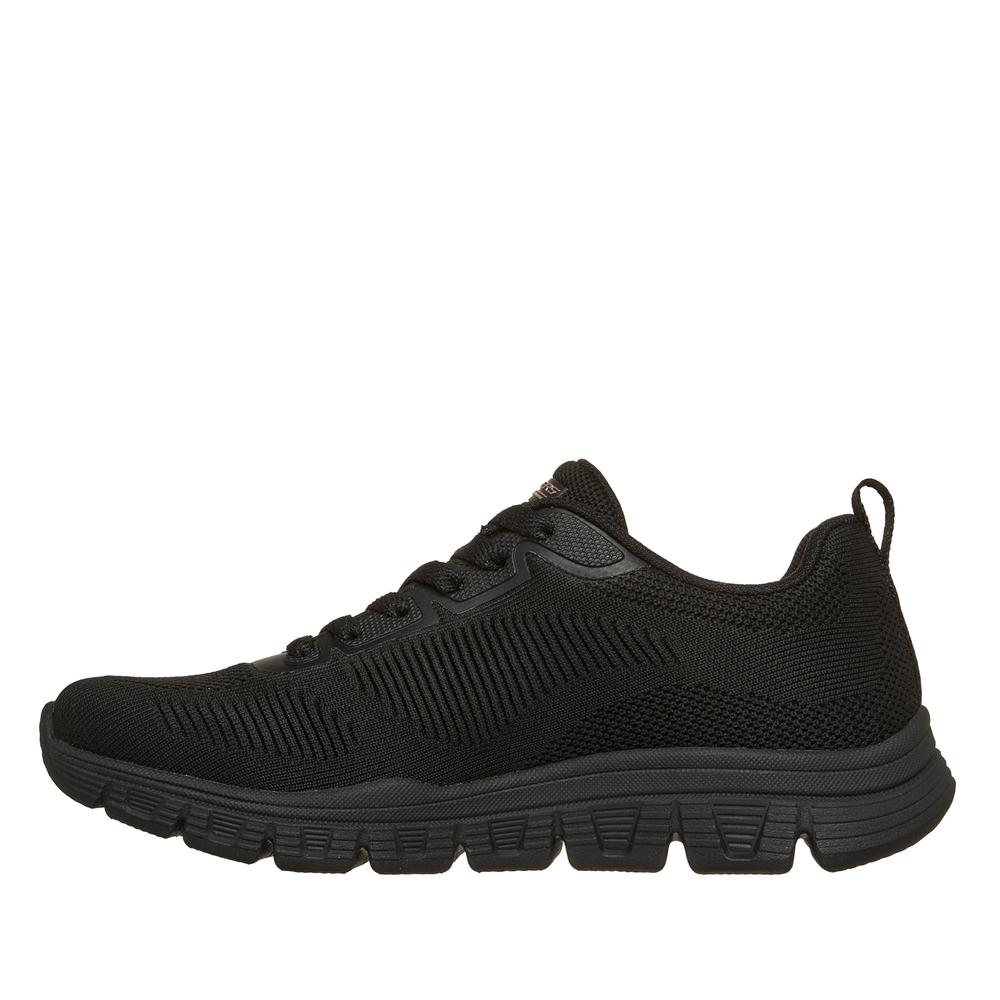Dámske topánky Skechers Bobs Sport B Light 117700BBK - čierne