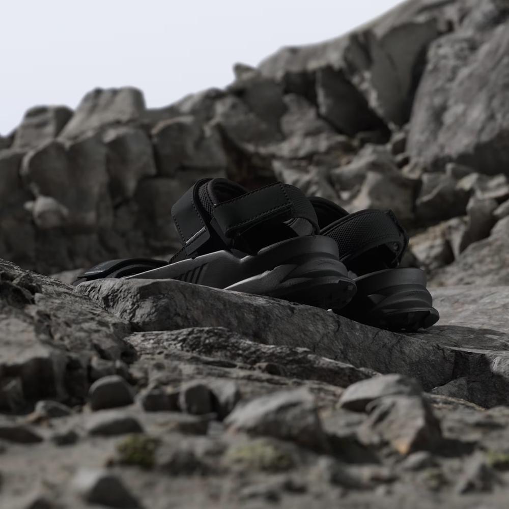 Pánske sandále adidas Terrex Hydroterra JQ2231 - čierne