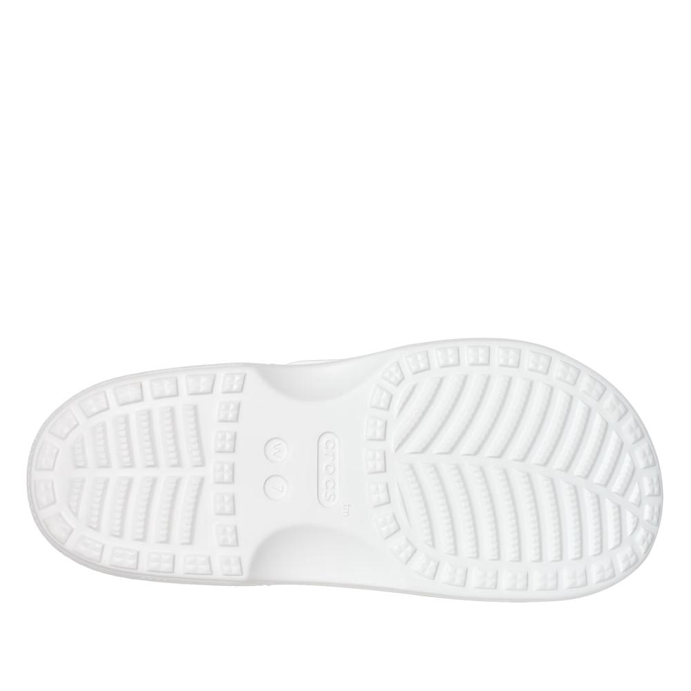 Dámske klapky Crocs Saturday Sandal 213586-100 - biele