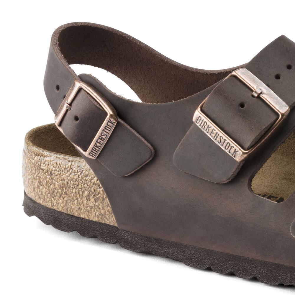 Sandále pánske Birkenstock Milano 34871 - hnedé