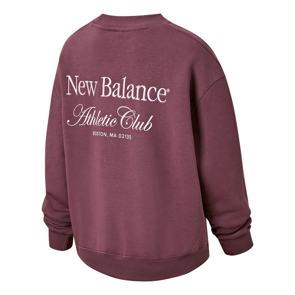 Bunda New Balance WT51949FDP - bordóvé