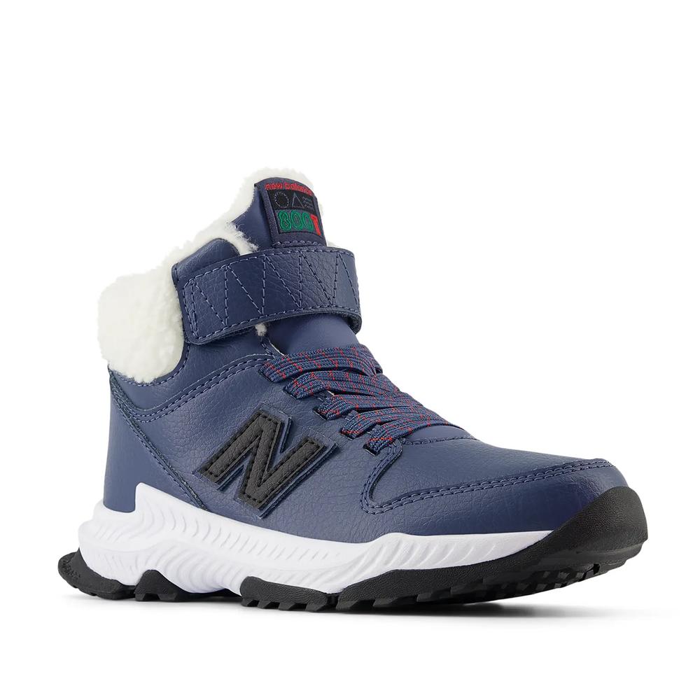 Detské topánky New Balance PT800TFT - tmavomodré