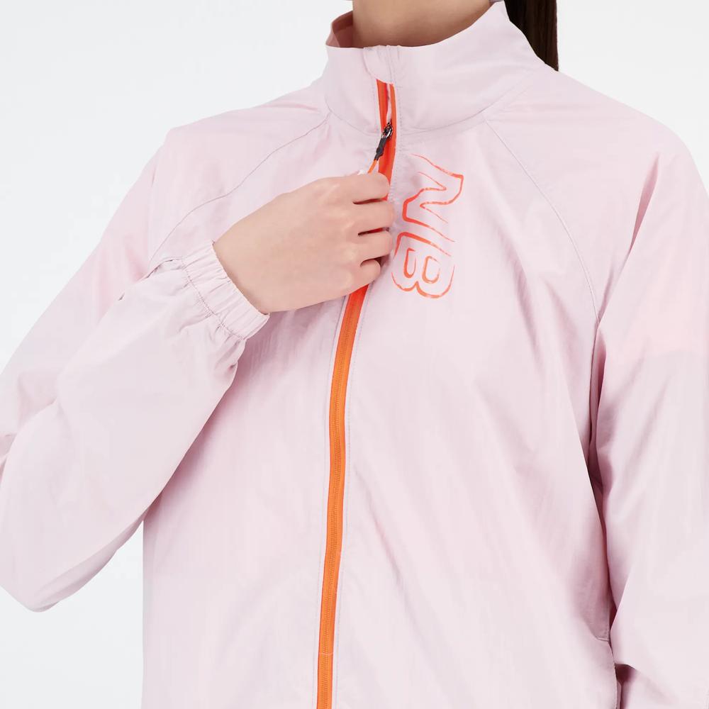 Vetrovka dámska New Balance WJ21265SOI - ružové