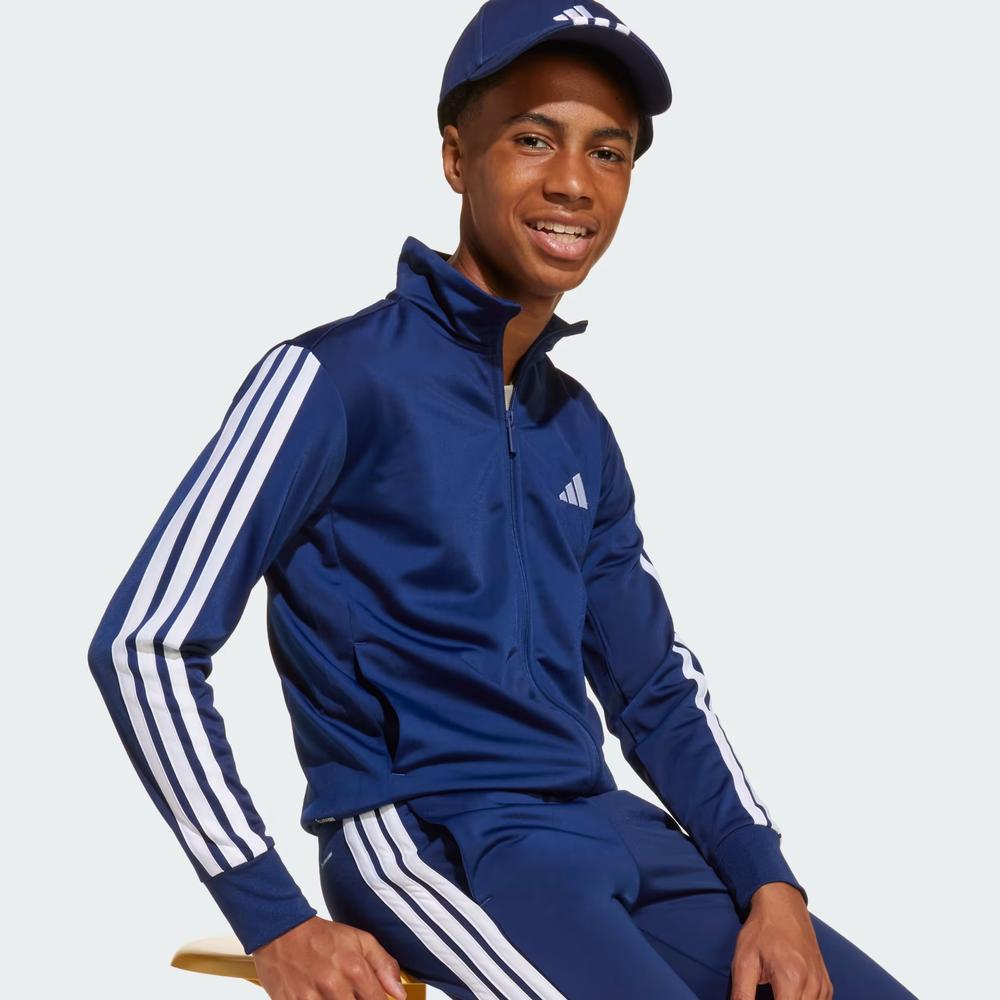 Čiapka s dážďom unisex adidas Sportswear 3-Stripes New Logo Baseball JP0384 - tmavomodré