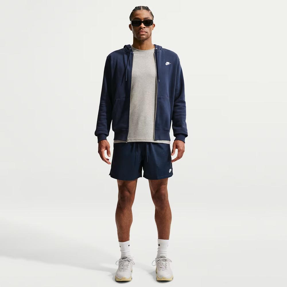 Pánske blúza Nike Club FN3861-451 - tmavomodré