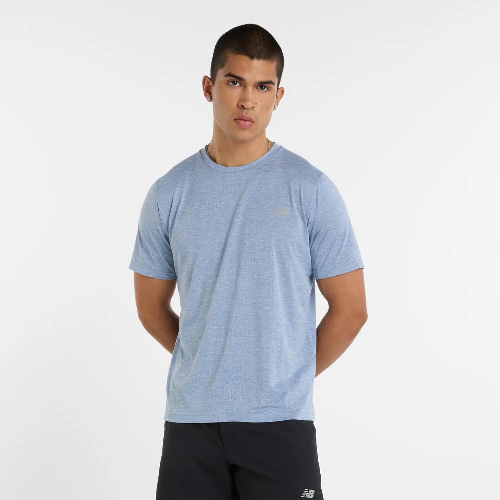 Pánske tričko New Balance MT41253DUS - modré