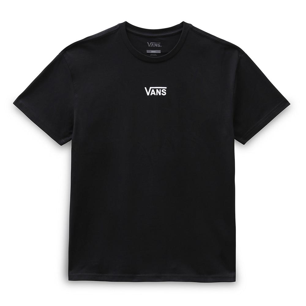 Tričko Vans Flying V Oversized VN0A7YUTBLK1 - čierne