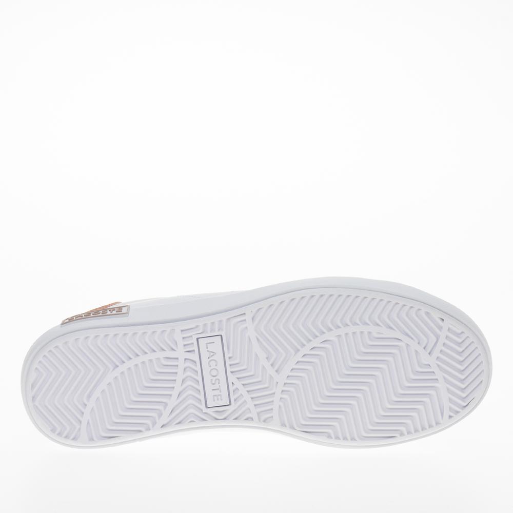 Topánky Lacoste Powercourt 741SUJ0014-1Y9 - biele