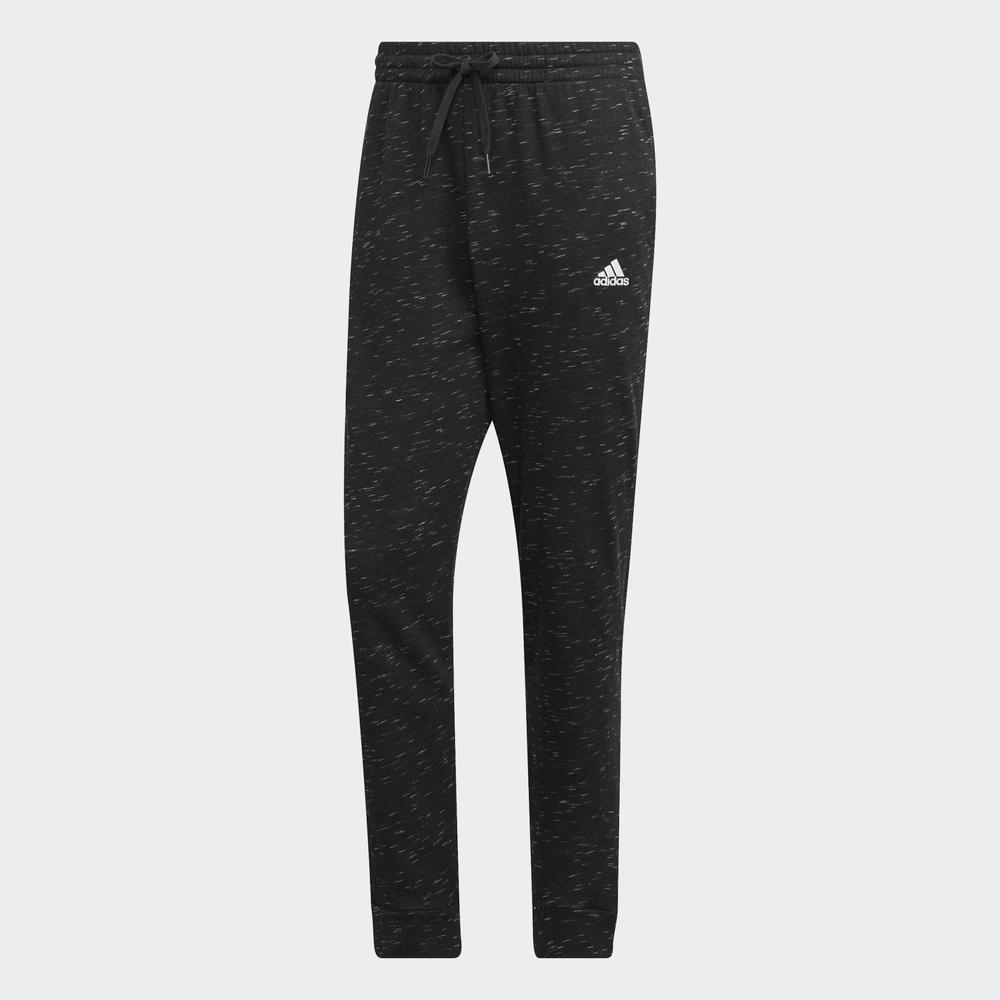 Nohavice adidas Essentials French Terry Melange Joggers HE1794 - čierne