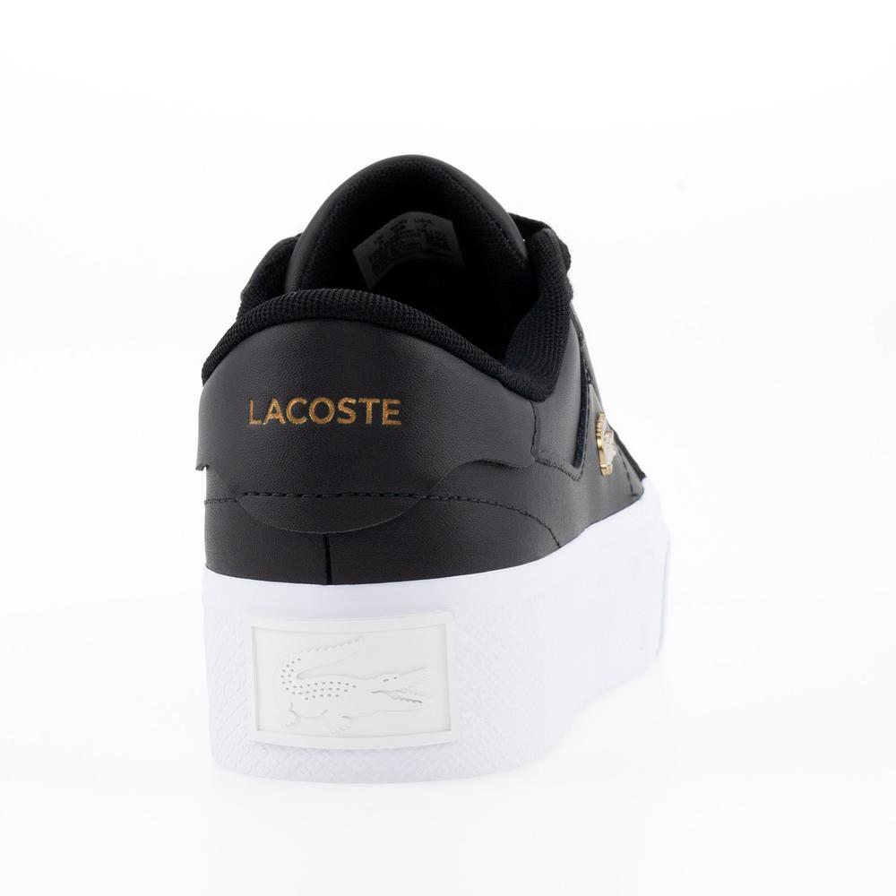 Topánky Lacoste Ziane Platform Leather 745CFA0013-312 - čierne