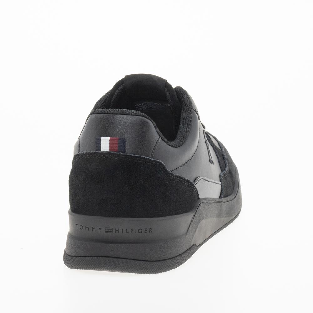 Topánky Tommy Hilfiger Elevated Cupsole Leather Trainers FM0FM04929-BDS - čierne