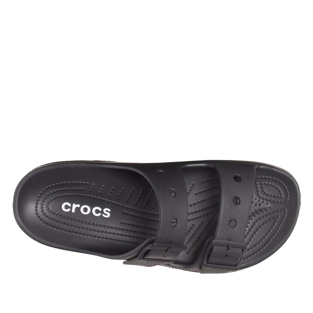 Dámske klapky Crocs Saturday Sandal 213586-001 - čierne