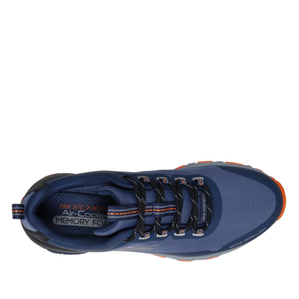 Topánky pánske Skechers Max Protect 237669NVOR - tmavomodré