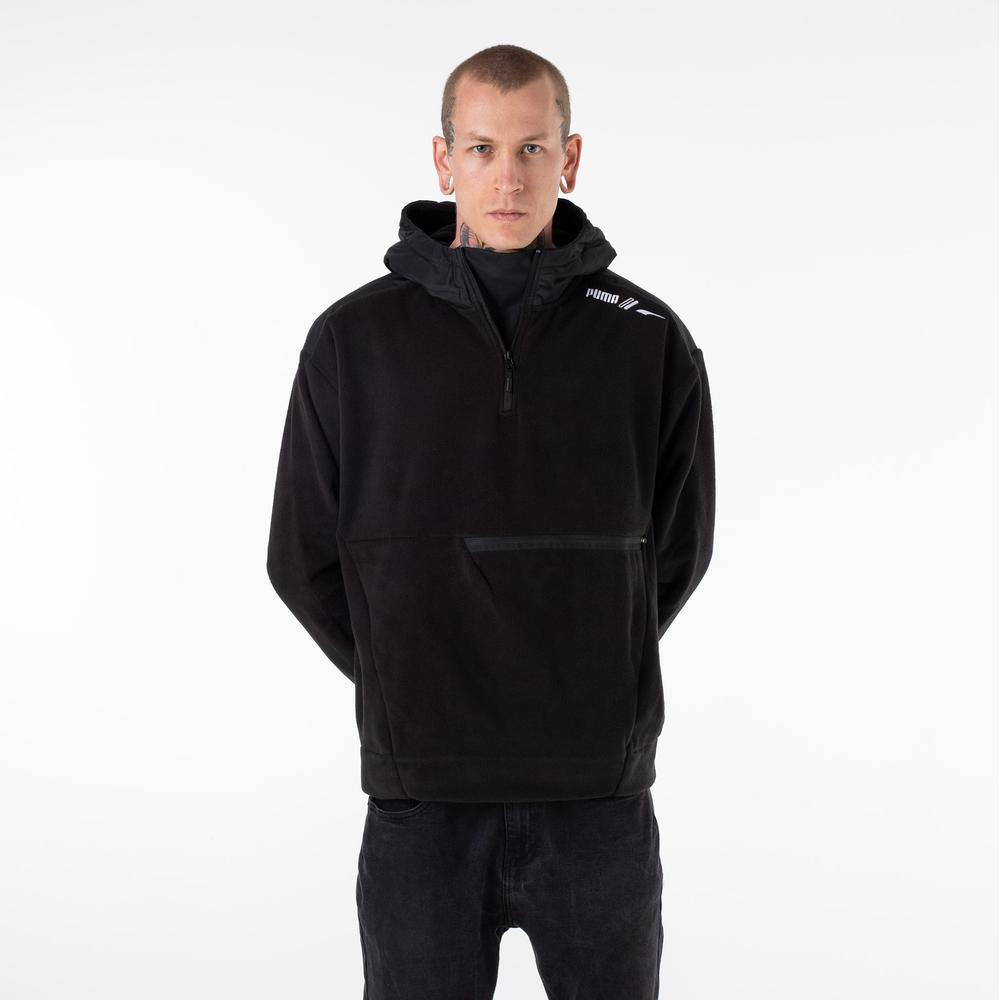 Blúza Puma RAD/CAL Polarfleece 84978401 - čierne