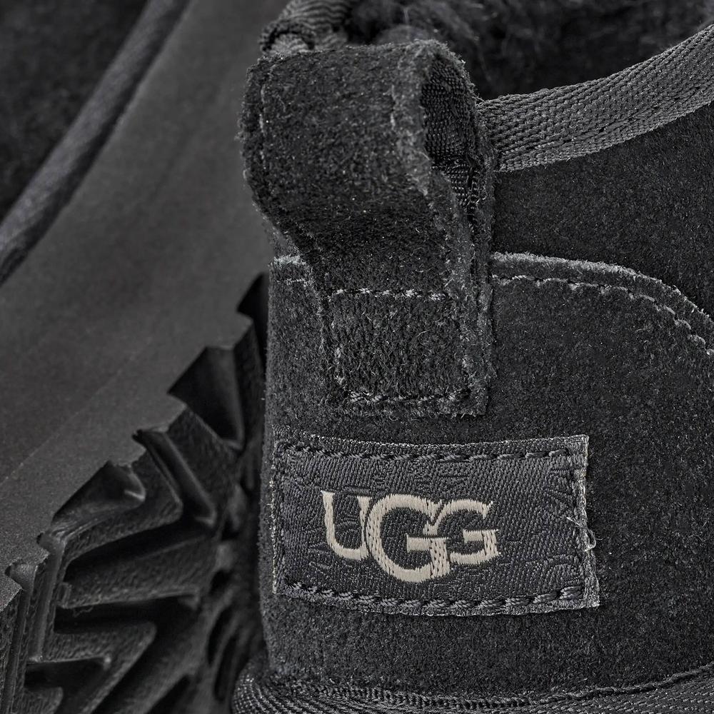 Detské topánky Ugg Classic Ultra Mini Platform 1157791K-BLK - čierne