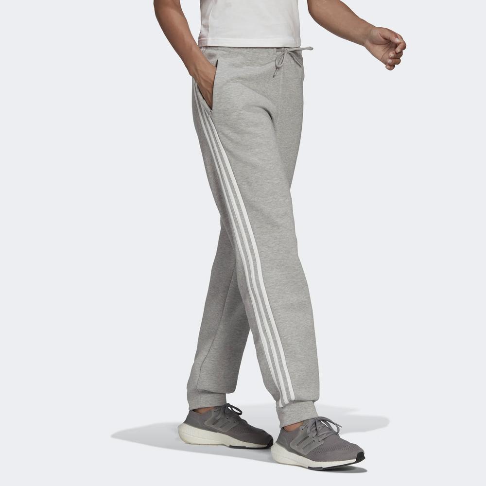 Nohavice adidas Sportswear Future Icons 3-Stripes Regular Fit H57312 - šedý