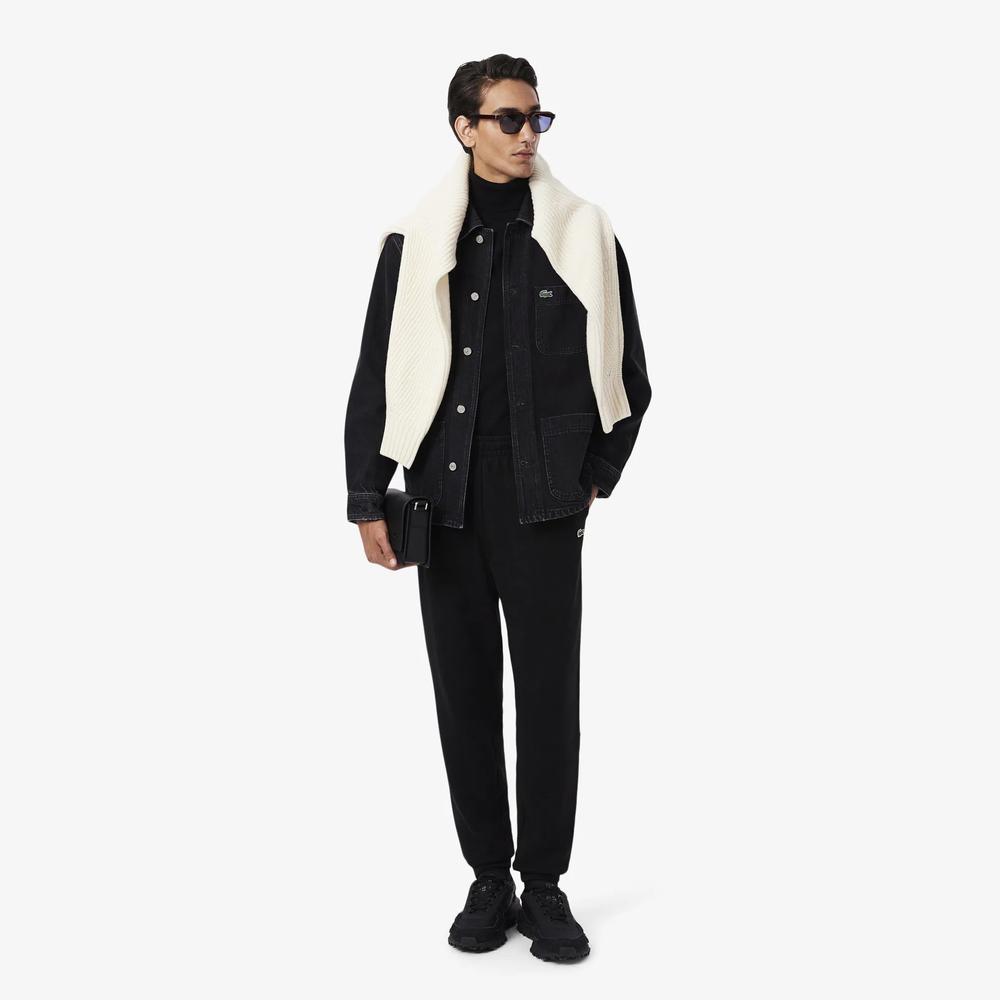 Pánske nohavice Lacoste XH9833-031 - čierne