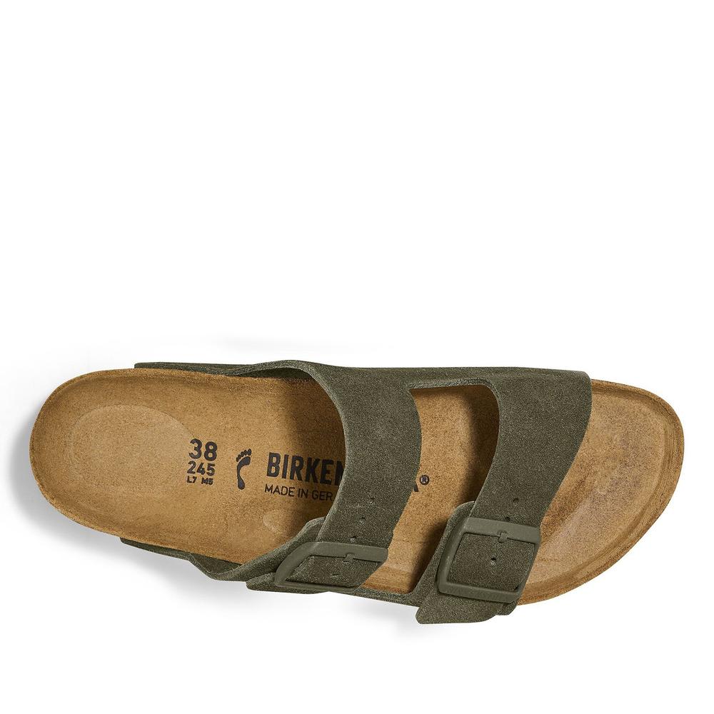 Klapky pánske Birkenstock Arizona 1025657 - zelené