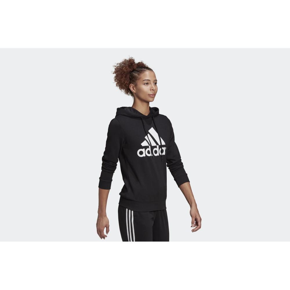 Blúza adidas Essentials Relaxed Logo Hoodie GM5514 - čierne