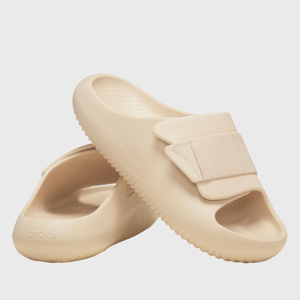 Klapky Crocs Mellow Luxe Recovery 209413-2DS - béžové